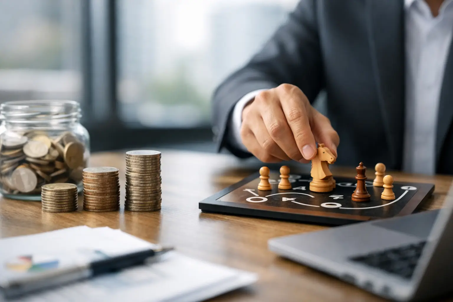 Fundo de compensação e estratégia empresarial