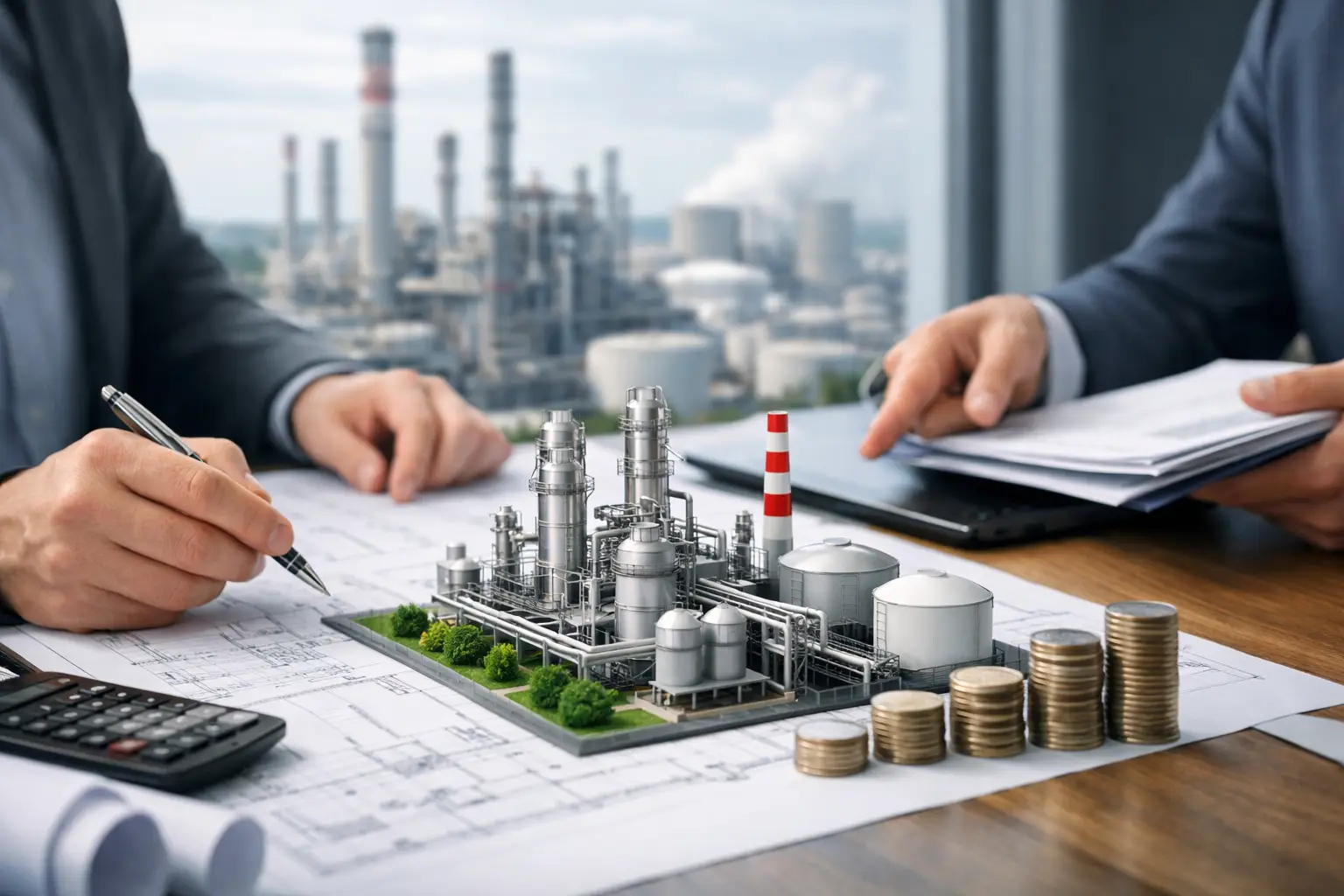 Como financiar planta industrial com estratégia